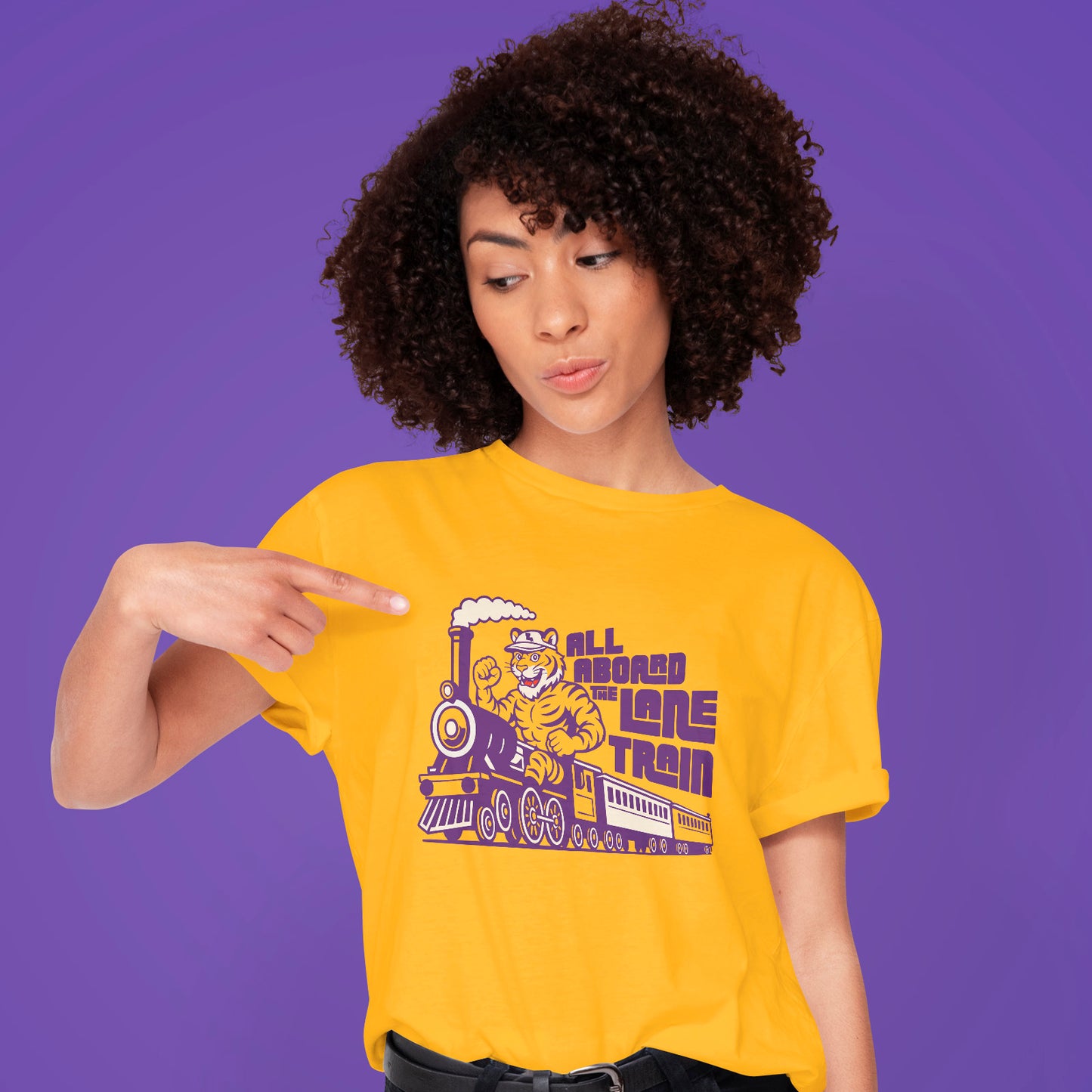 All Aboard the Lane Train Retro